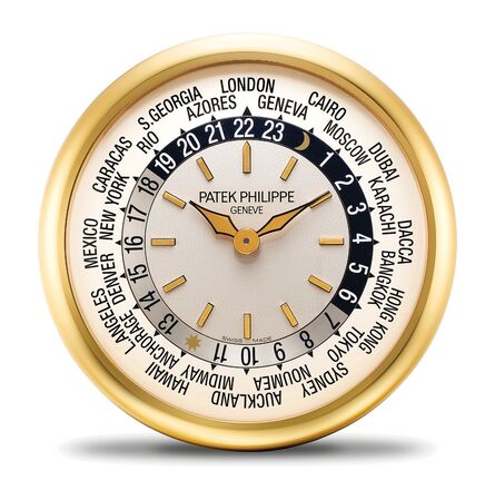Patek Philippe, ‘An attractive brass world time wall clock with Instruction Manual’, Circa 2000s