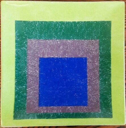 Josef Albers, ‘Study for Homage to the Square - Limited Edition Porcelain Charger (New in Box)’, 1999