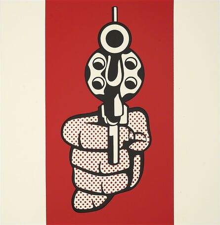 After Roy Lichtenstein, ‘Pistol, from Banner, Multiples Calendar for 1969’, 1968