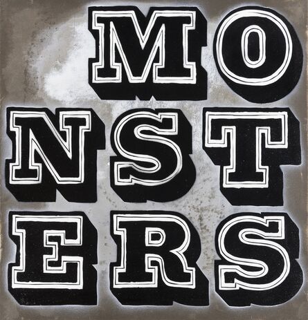 Ben Eine, ‘MONSTERS’, 2010