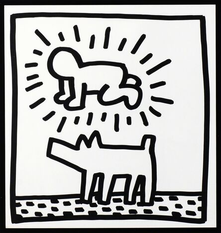 Keith Haring, ‘Untitled, from Keith Haring, Tony Shafrazi Gallery Exhibition Catalogue’, 1982
