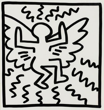Keith Haring, ‘Untitled (Angel)’, 1982