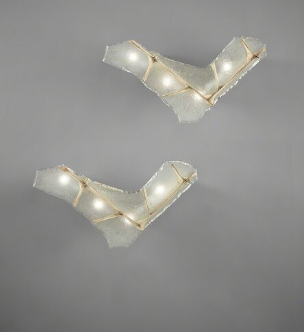 Max Ingrand, ‘Pair of wall lights, model no. 1844’, circa 1960