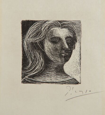 Pablo Picasso, ‘Tête de femme (Head of a Woman), from Picasso, dessins (Picasso, Drawings)’, 1925
