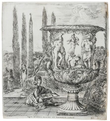 Stefano Della Bella, ‘The Medici Vase’, circa 1656