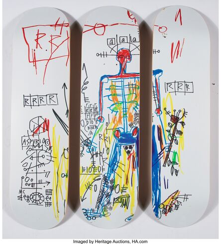 After Jean-Michel Basquiat, ‘Robot, triptych (Open Edition)’, 2016