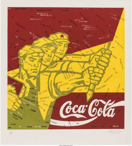 Wang Guangyi 王广义, ‘Coca Cola (red), from The Great Criticism series’, 2006
