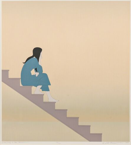 Will Barnet, ‘Stairway to the Sea’, 1984