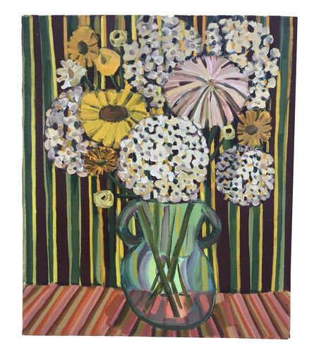 Judith Linhares, ‘August Flowers’, 2020