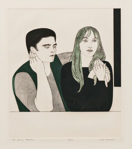 Will Barnet, ‘The Young Couple’, 1971
