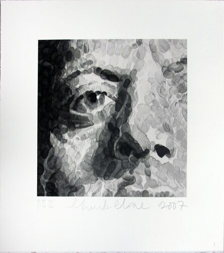 Chuck Close, ‘Phil (detail)’, 2007