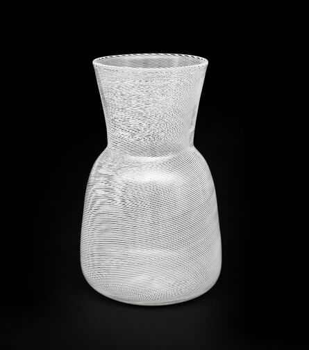 Carlo Scarpa, ‘A mezza filigrana vase model 3619’, 1936