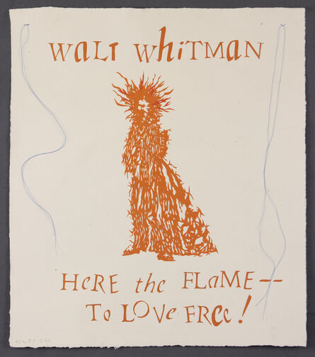 Lesley Dill, ‘Poem Dress for Walt Whitman’, 2021