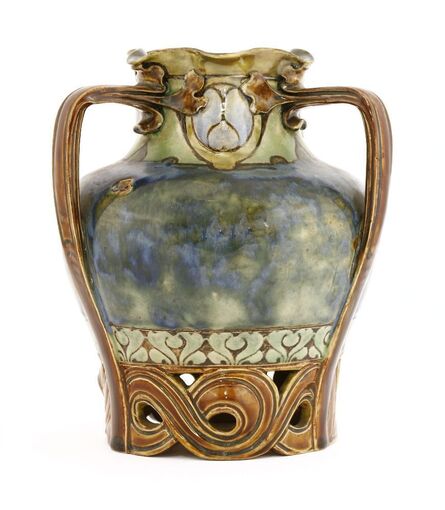Mark V. Marshall, ‘A Doulton Lambeth stoneware vase’