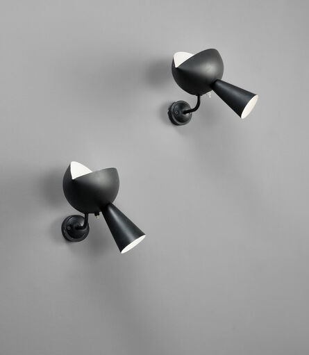 Serge Mouille, ‘Pair of "Cachan" wall lights’, circa 1957