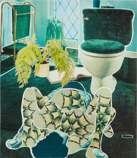 Christian Holstad, ‘Green Fern Bathroom’, 2002