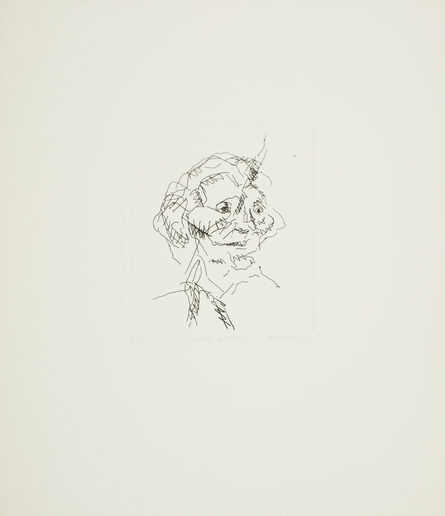 Frank Auerbach, ‘Gerda Boehm’, 1981