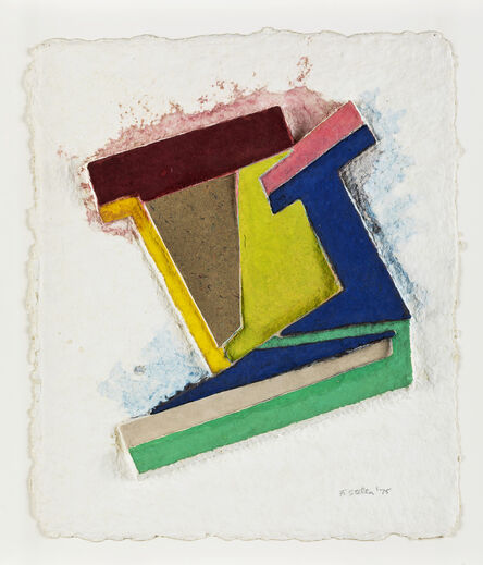 Frank Stella, ‘Paper Reliefs-Olyka (III)’, 1975
