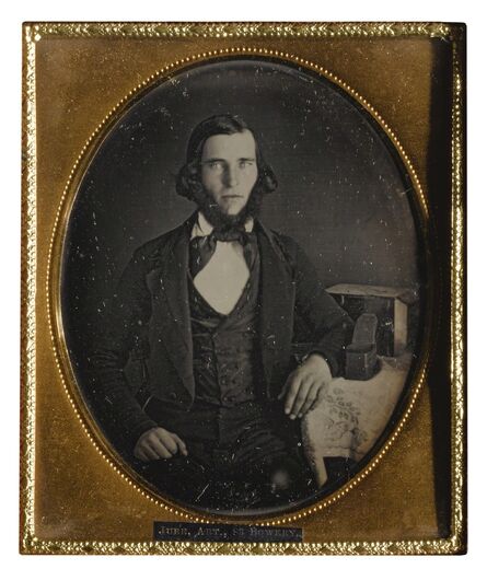 Anonymous American Photographer, Possibly Mary Ann Jube, ‘Thomas S. Jube, Daguerreian Artist’, circa 1853