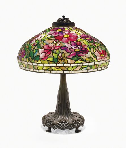 Tiffany Studios, ‘A 'Peony' Table Lamp’, circa 1910