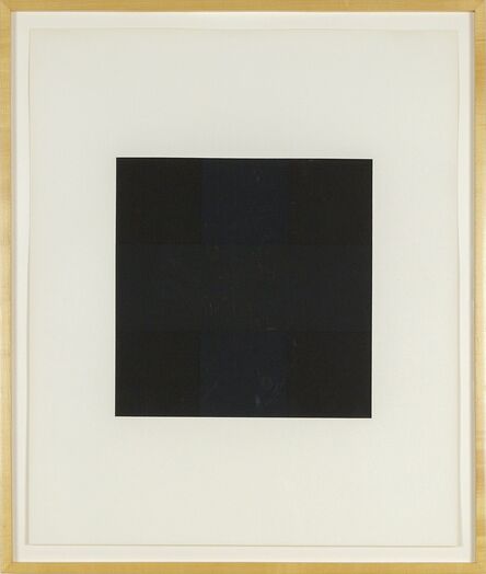 Ad Reinhardt, ‘Ten Works x Ten Painters’, 1964