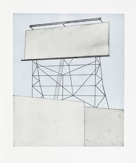Ed Ruscha, ‘Your Space on Building’, 2006