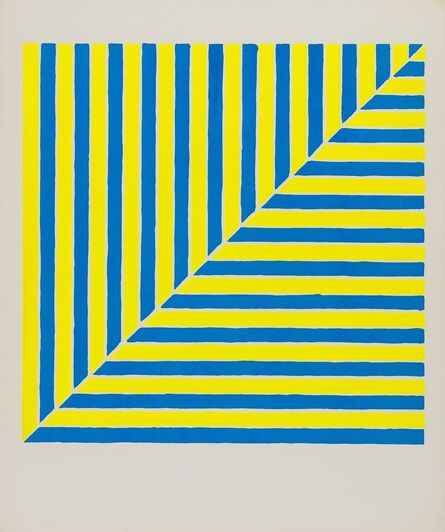 Frank Stella, ‘Untitled (Rabat) (Axsom 00 / 1A) (from Ten Works by Ten Painters)’, 1964
