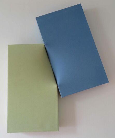 Nobuko Watanabe, ‘Blue and Olive green’, 2012