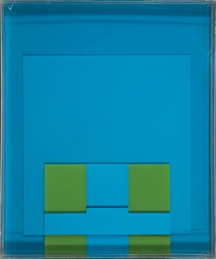 Robyn Denny (1930-2014), ‘Untitled, pl. III blue/green, from the Color box, 2nd series’, 1969