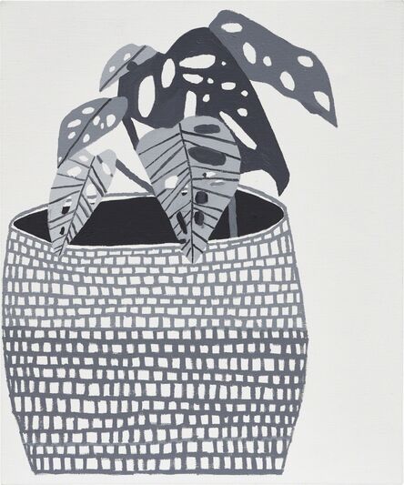 Jonas Wood, ‘Untitled (Grid Pot)’, 2009