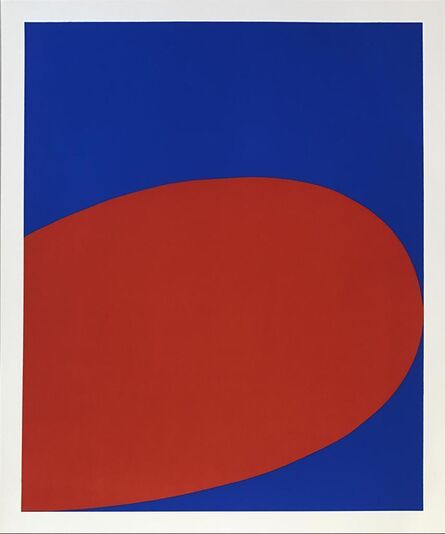 Ellsworth Kelly, ‘Red/Blue from Ten Works by Ten Painters portfolio’, 1964