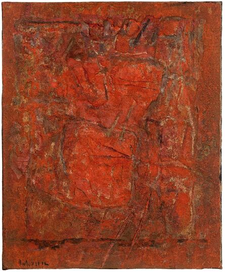 Karl Fred Dahmen, ‘Zentrum in Rot No. 9’, 1961