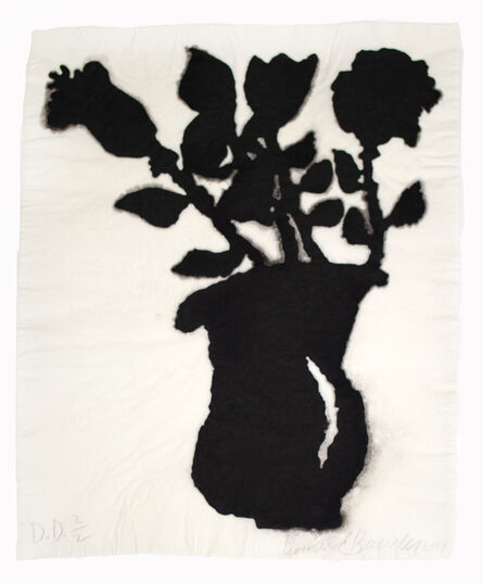 Donald Baechler, ‘Untitled (Linen Flower #3)’, 2004