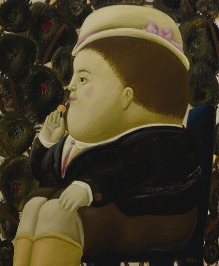Fernando Botero, ‘Boy in a Garden’