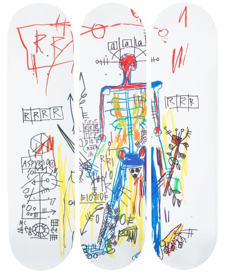 Skateroom X Estate of Jean-Michel Basquiat, ‘Robot Triptych’, 2017