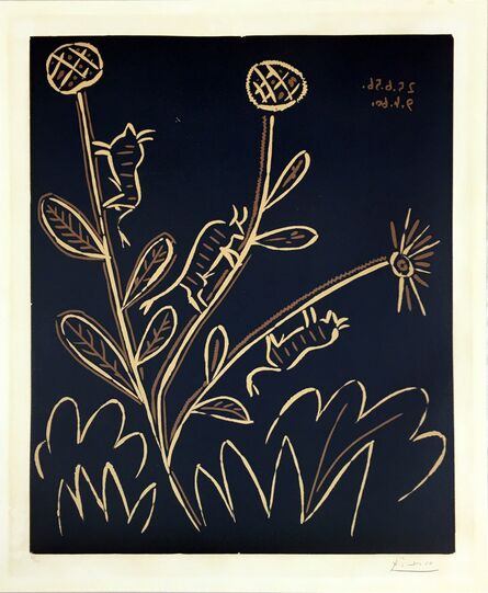 Pablo Picasso, ‘Plante aux Toritos’, 1959