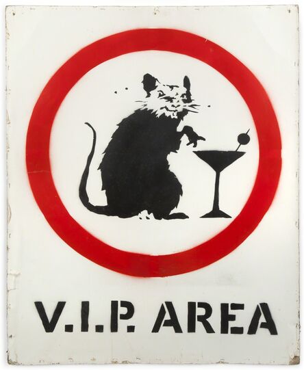 Banksy, ‘V.I.P. Rat’, 2005