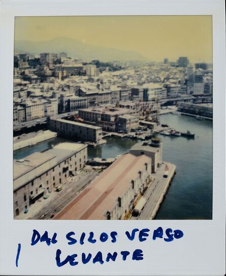 Lattuada Alberto, ‘Dal Silos verso Levante - polaroid con Vedute di Genova’, 1989-1990