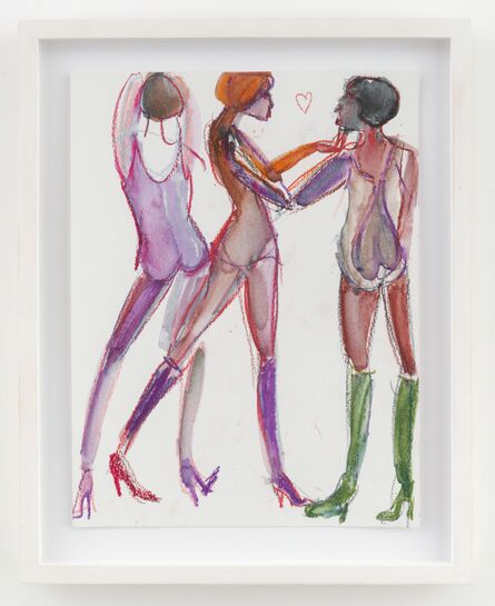 Susan Cianciolo, ‘Three Nudes in Heels’, 2016