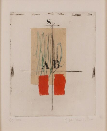 James Coignard, ‘Blanc, Rouge (two works)’, Date not known