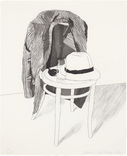 David Hockney, ‘Panama Hat’, 1972