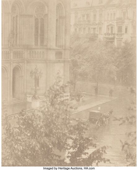 Alfred Stieglitz, ‘Snapshot, From my Window, Berlin’, 1907