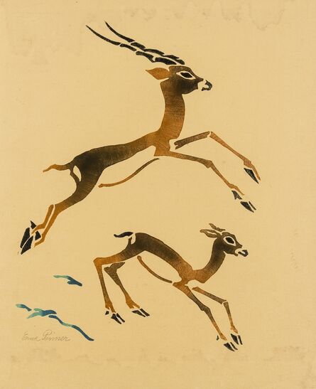 Erna Pinner, ‘Antelopes’, circa 1935