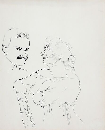 George Grosz, ‘Uomo e donna’, 1922