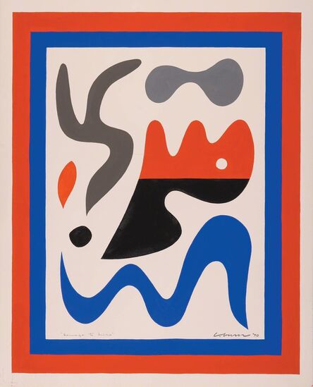 John Coburn, ‘Homage to Miro’, 1970