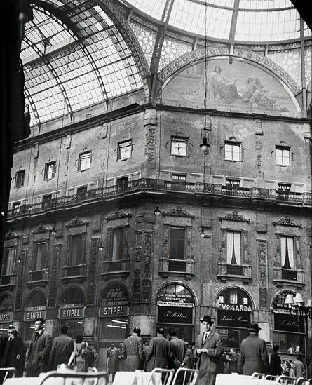 Kurt Blum, ‘Milano, Galleria Vittorio Emanuele’, anni 1940