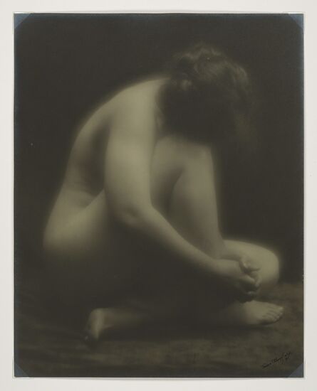 Jessie Banfield, ‘Crouching Nude’, ca. 1900