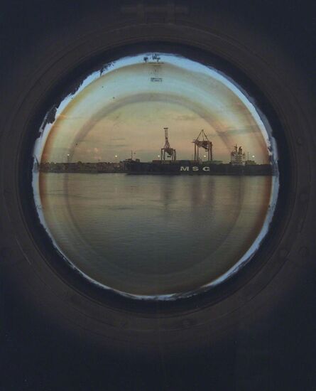 April Hickox, ‘Portholes (Black Boat)’, 2012