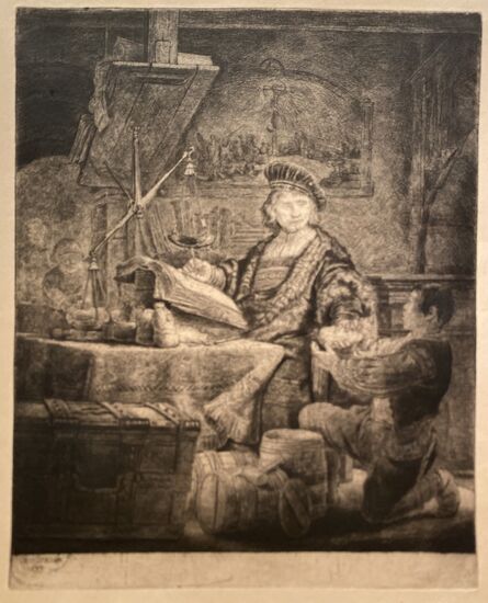 Rembrandt van Rijn, ‘Jan Uytenbogaert, 'The Gold Weigher'’, 1639
