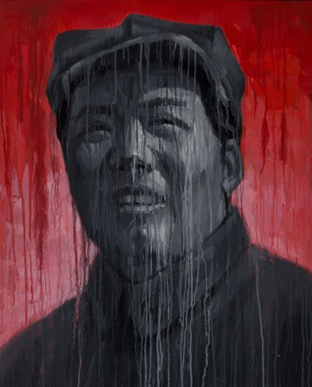 Sheng Qi, ‘Mao-Red and Black’, 2007